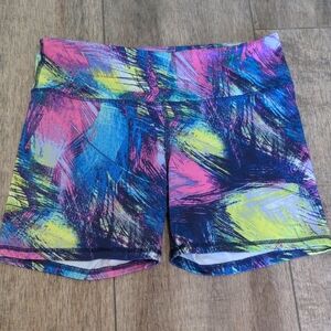 Colorful Women's Shorts spandex